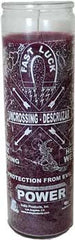 Uncrossing 7-day jar candle purple
