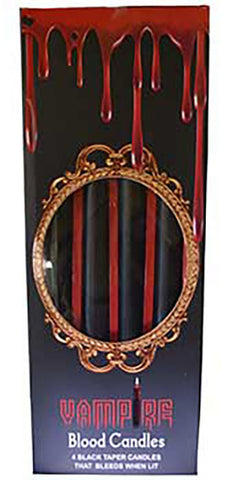 (set of 4) Vampire Blood candles