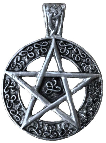 1 1/2" Pentagram amulet