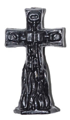 4 1/2" Crucifix Black candle