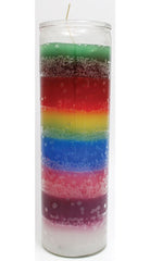 7 Color 7-day jar candle