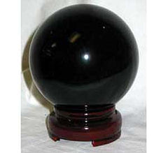 Black Crystal Ball 80mm