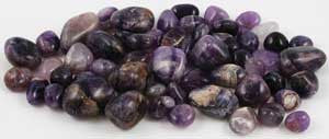 1 lb Amethyst tumbled stones