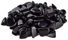 1 lb Black Obsidian tumbled stones