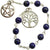 Lapis prayer beads