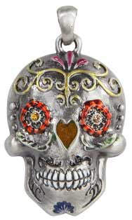 Day of the Dead Skull necklace
