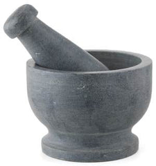 Grey Soapstone Mortar & Pestle Set