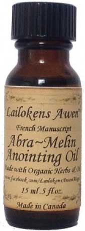 15ml Abra Melin (french) Lailokens Awen oil