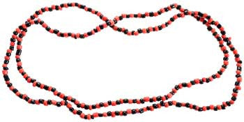 Elegua beads red & black