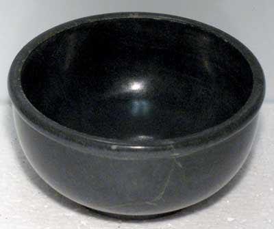 Black Stone Scrying Bowl