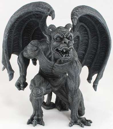 Gargoyle Guardian Statue 6"